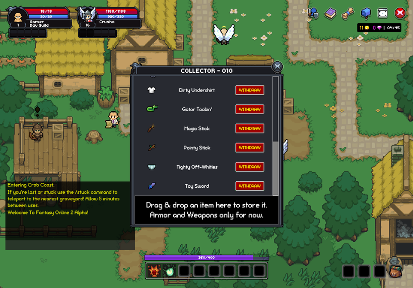 Fantasy Online 2 image 2 from Devlog #31 - Guilds - *UPDATED 9/11/23*