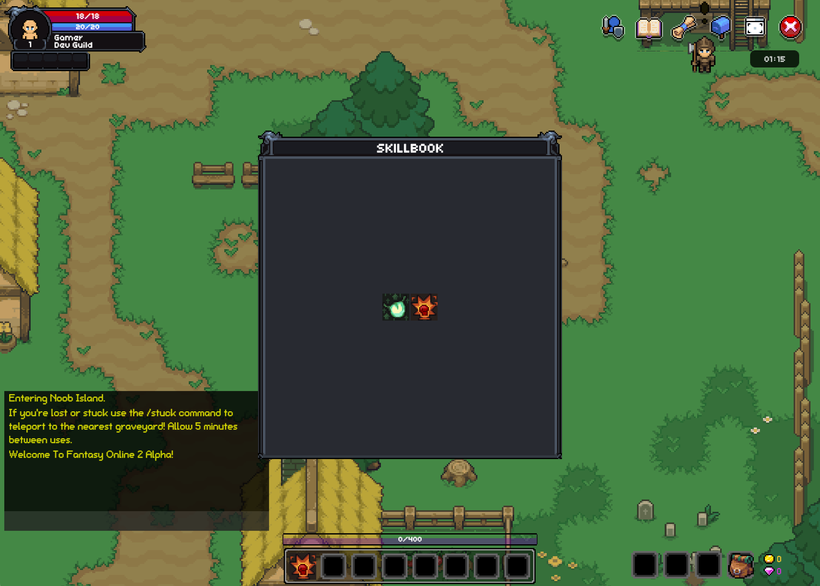Fantasy Online 2 image 2 from Devlog #29 - Toxicity & GUI
