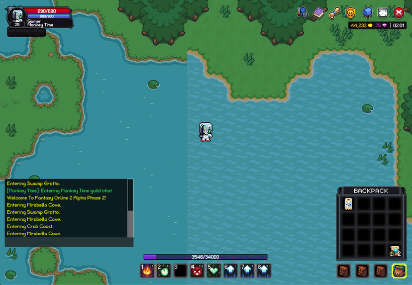 Fantasy Online 2 image 9 from Devlog #43 - Battle Passes & Old Mirabella Cove