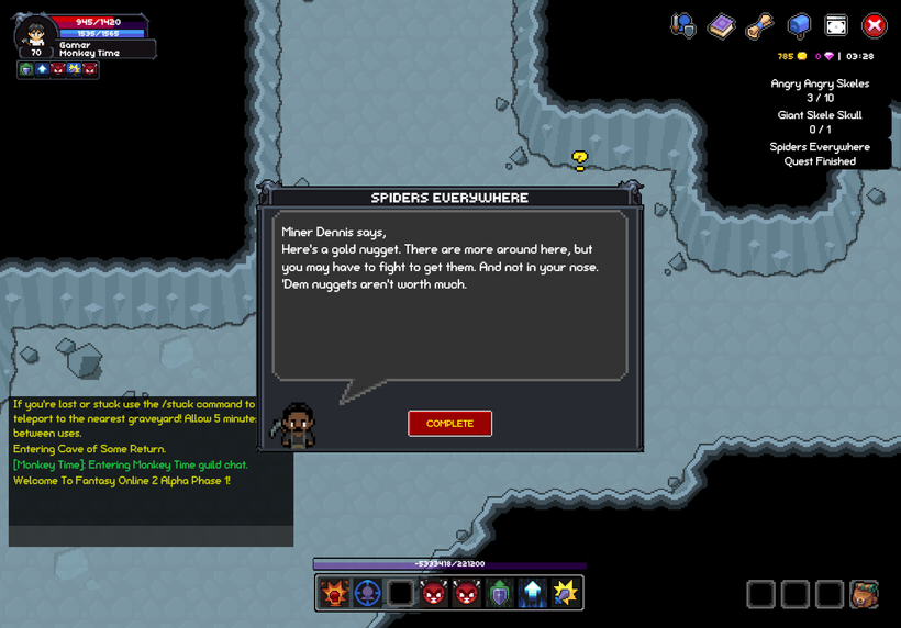 Fantasy Online 2 image 4 from Patch #12 - Cave of Some Return Part 3