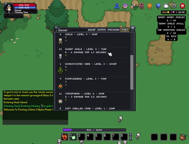 Fantasy Online 2 image 6 from Devlog #55 - Summer Progress