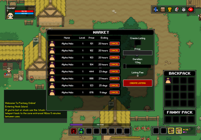 Fantasy Online 2 image 10 from Devlog #21 - Crunch