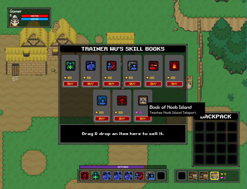 Fantasy Online 2 image 6 from Devlog #15 - Skills & Stats