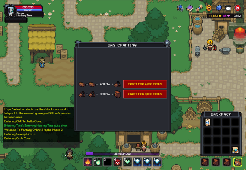 Fantasy Online 2 image 11 from Devlog #43 - Battle Passes & Old Mirabella Cove